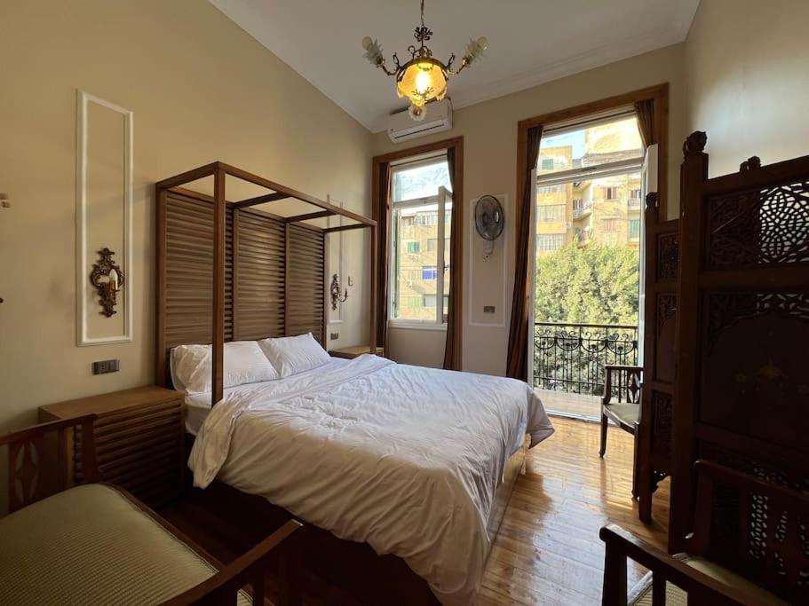 Authentic 3Br Apartment In Downtown, Kairo Exterior foto